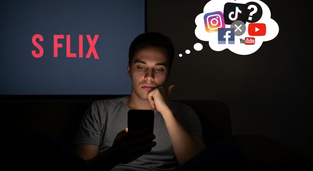 Social Media Silent Scroller Traits S Flix