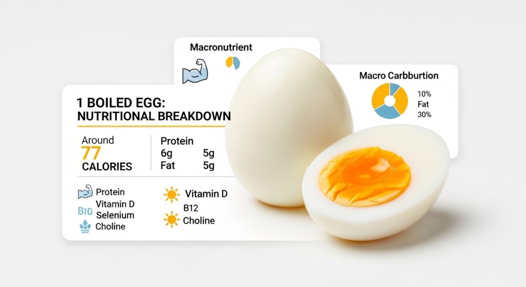 1 Boiled Egg Calories