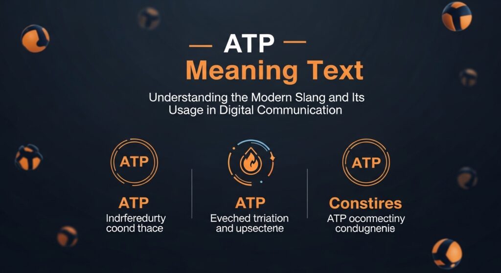 ATP Meaning Text