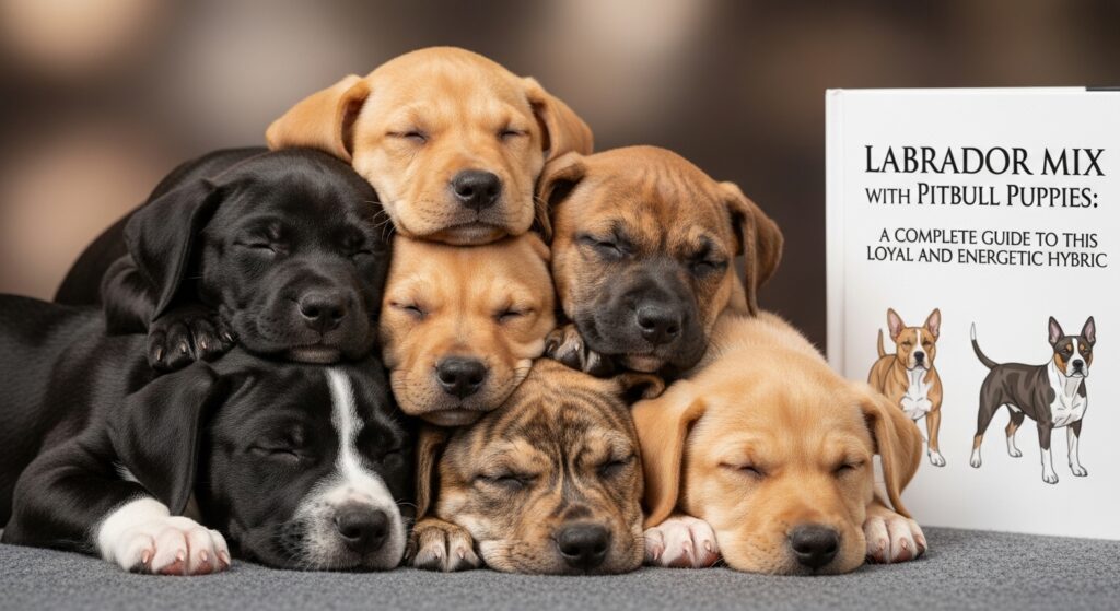 labrador mix with pitbull puppies